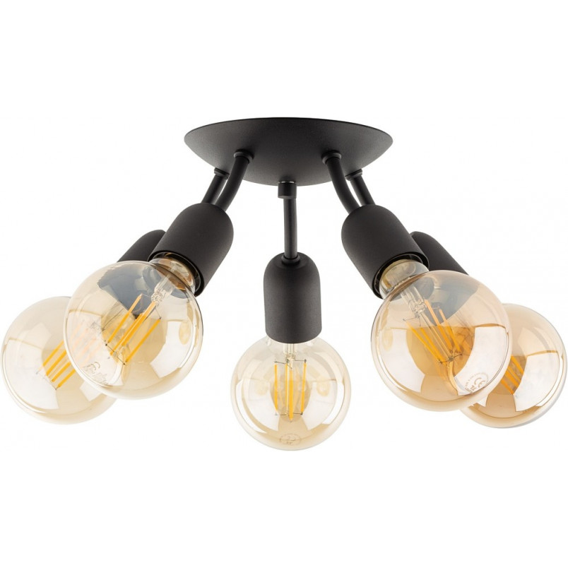 Lampa sufitowa loft Rubio V czarna | TK Lighting - Kup online