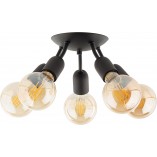 Lampa sufitowa loft Rubio V czarna | TK Lighting - Kup online