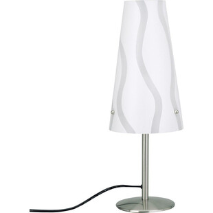 Lampa stołowa biała Brilliant Isi - Klasyczny design