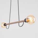 Lampa wisząca loft Helix Wood II | TK Lighting - 93cm