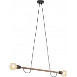 Lampa wisząca loft Helix Wood II | TK Lighting - 93cm
