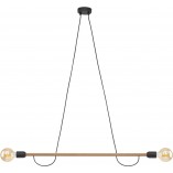 Lampa wisząca loft Helix Wood II | TK Lighting - 93cm