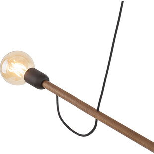 Lampa wisząca loft Helix Wood II | TK Lighting - 93cm