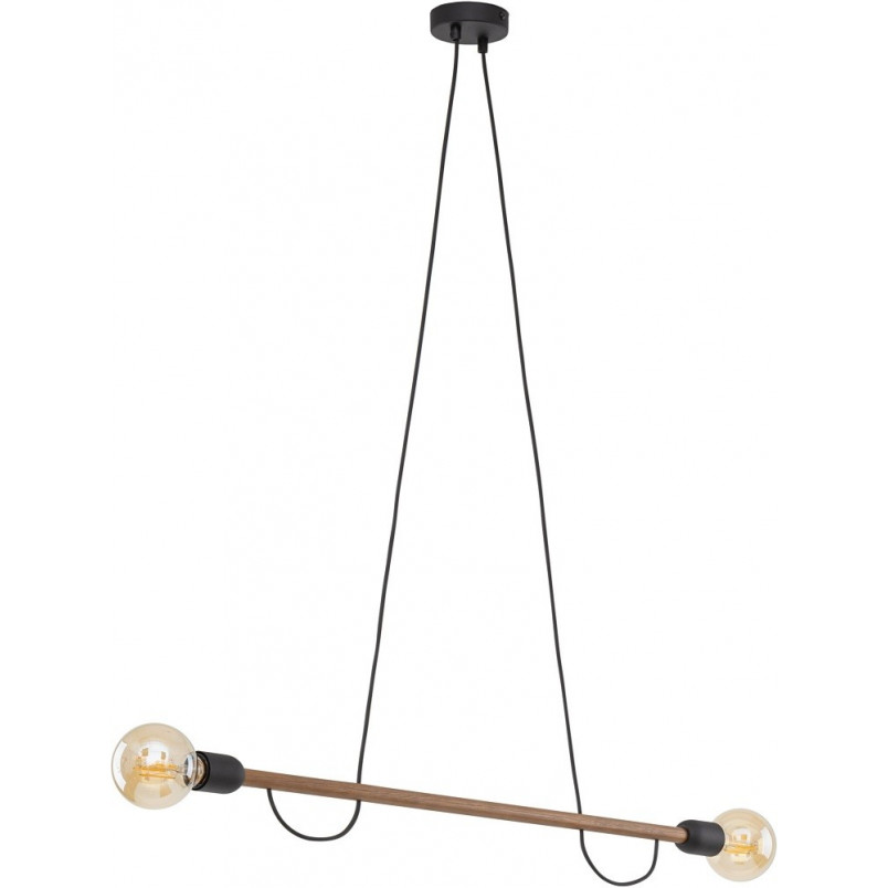 Lampa wisząca loft Helix Wood II | TK Lighting - 93cm