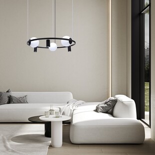 Lampa wisząca Orbit 6 kuli - nowoczesny design | ZumaLine