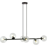 Lampa wisząca Rossi VI - szklane kule, 110cm | Emibig