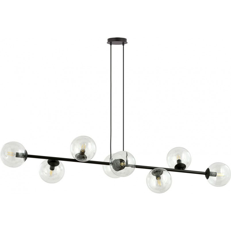 Lampa wisząca Rossi VIII | Szklane kule, 130cm | Emibig