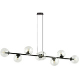 Lampa wisząca Rossi VIII | Szklane kule, 130cm | Emibig