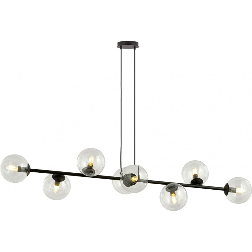 Lampa wisząca Rossi VIII | Szklane kule, 130cm | Emibig