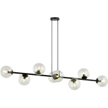 Lampa wisząca Rossi VIII | Szklane kule, 130cm | Emibig