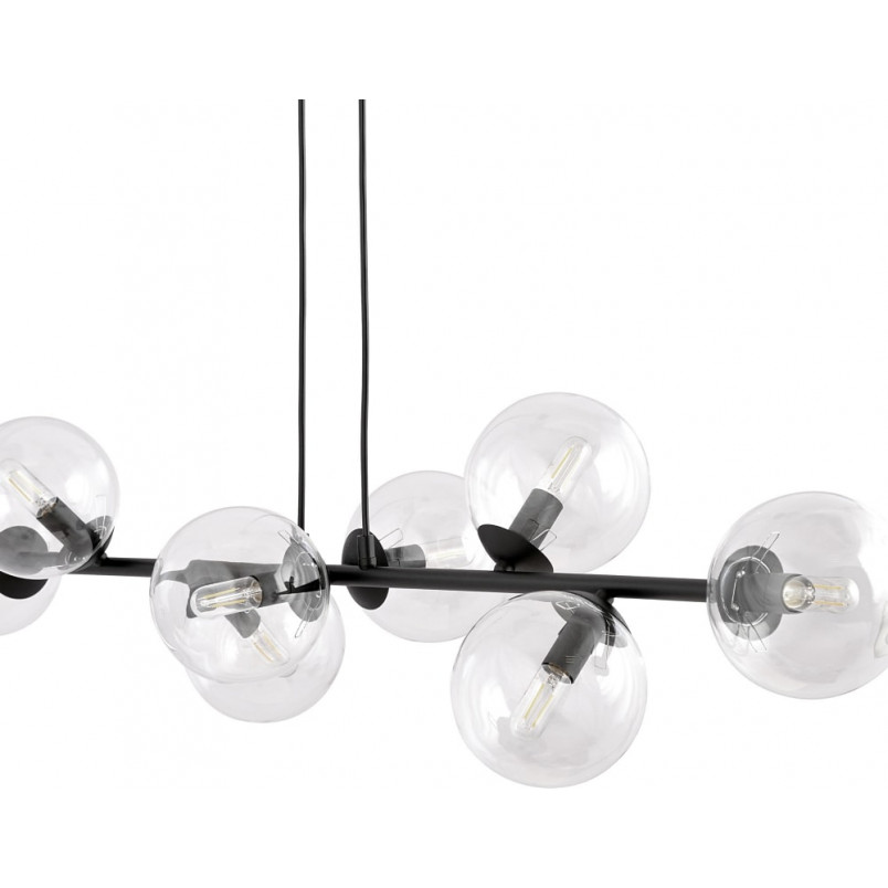 Lampa wisząca Rossi VIII | Szklane kule, 130cm | Emibig