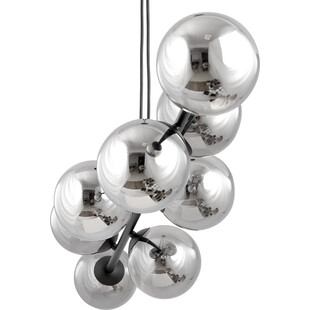 Lampa wisząca Rossi VI | 110cm | Szkło, Grafito | Emibig