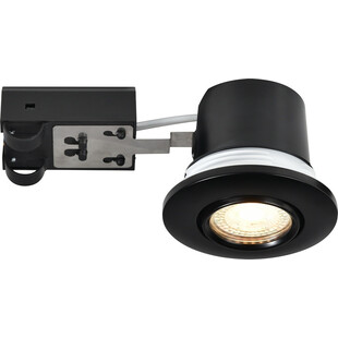 Downlight łazienkowy Nordlux Umberto | Czarny, IP44 - Kup teraz!