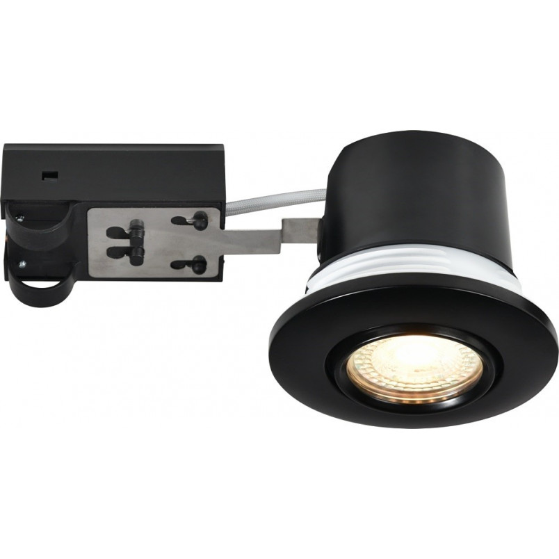 Downlight łazienkowy Nordlux Umberto | Czarny, IP44 - Kup teraz!