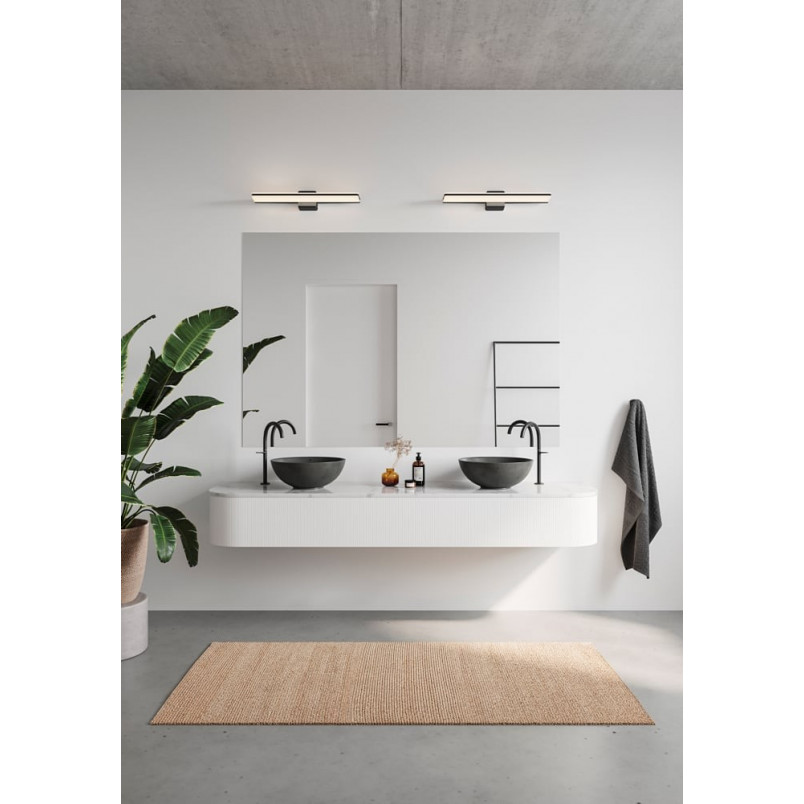 Kinkiet łazienkowy LED Tinia 60cm czarny | Nordlux