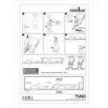 Lampa Nordlux Tiaki - Spot LED Czarny | Downlight IP65