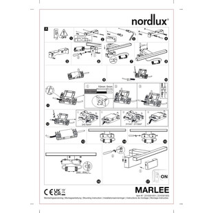 Kinkiet LED Nordlux Marlee | Oświetlenie łazienkowe IP44