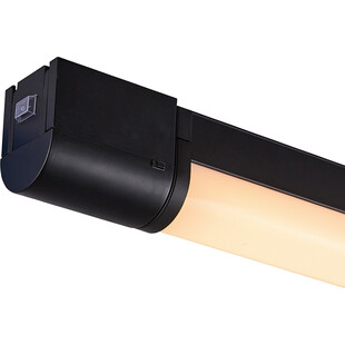 Kinkiet LED Malaika Nordlux | Czarny, IP44, 68cm