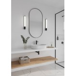 Kinkiet LED Malaika Nordlux | Czarny, IP44, 49cm