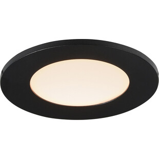 Downlight LED Nordlux Leonis IP65 Czarny - Oświetlenie Łazienkowe