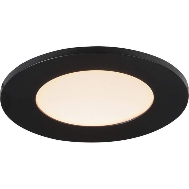 Downlight LED Nordlux Leonis IP65 Czarny - Oświetlenie Łazienkowe