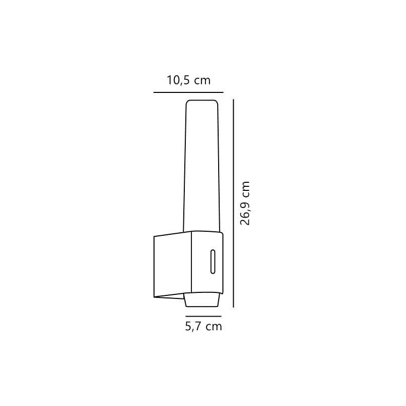 Kinkiet łazienkowy Nordlux Helva Double - biało-drewniany, LED