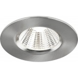 Nordlux Fremont: Downlight LED 3 sztuki, stal szczotkowana, IP65