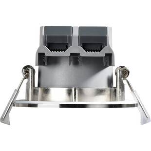 Nordlux Fremont: Downlight LED 3 sztuki, stal szczotkowana, IP65