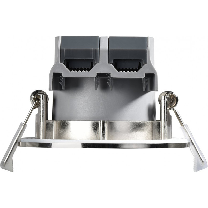 Nordlux Fremont: Downlight LED 3 sztuki, stal szczotkowana, IP65