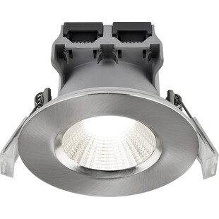 Nordlux Fremont: Downlight LED 3 sztuki, stal szczotkowana, IP65