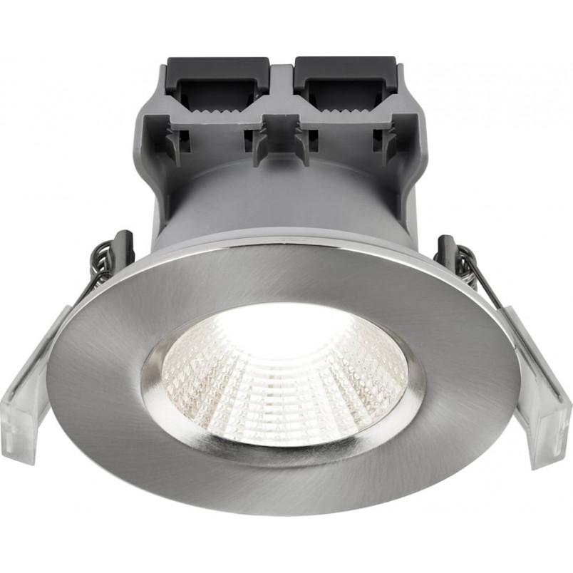 Nordlux Fremont: Downlight LED 3 sztuki, stal szczotkowana, IP65