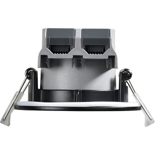 Nordlux Fremont LED: Lampa Downlight 3 sztuki, Czarna, IP65