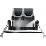 Nordlux Fremont LED: Lampa Downlight 3 sztuki, Czarna, IP65