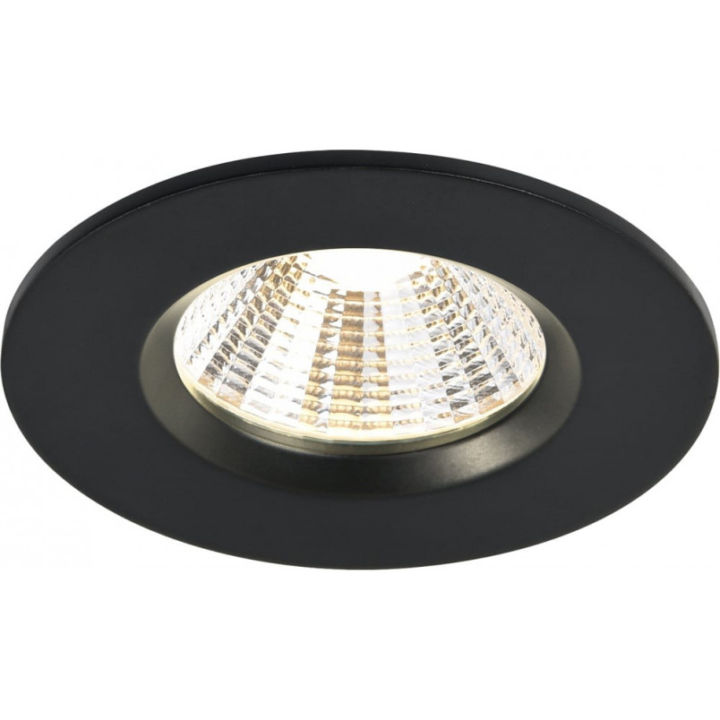 Nordlux Fremont LED: Lampa Downlight 3 sztuki, Czarna, IP65