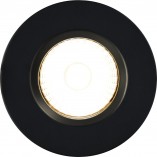 Nordlux Fremont LED: Lampa Downlight 3 sztuki, Czarna, IP65