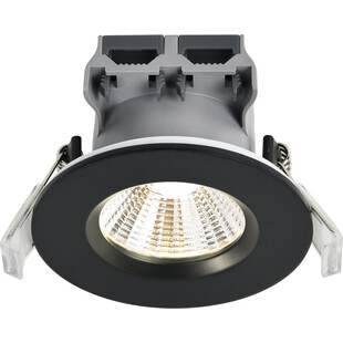 Nordlux Fremont LED: Lampa Downlight 3 sztuki, Czarna, IP65
