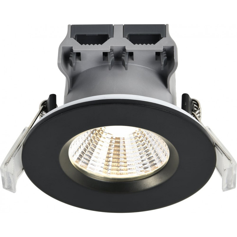 Nordlux Fremont LED: Lampa Downlight 3 sztuki, Czarna, IP65
