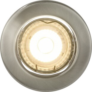 Downlighty LED Nordlux Canis: 3 sztuki, nikiel, 2700K - Kup teraz!