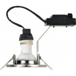 Lampa Downlight Nordlux Canis - 3 sztuki, Nikiel, 2700K