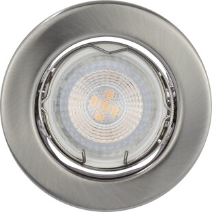 Lampa Downlight Nordlux Canis - 3 sztuki, Nikiel, 2700K