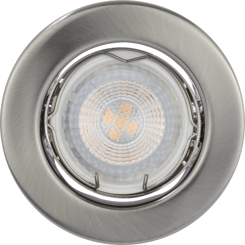Lampa Downlight Nordlux Canis - 3 sztuki, Nikiel, 2700K