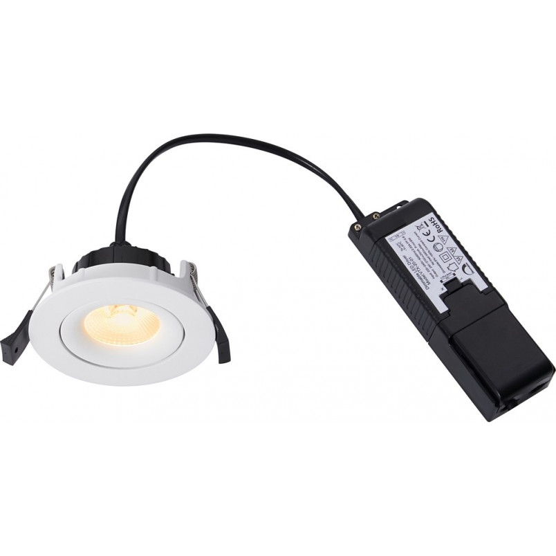 Downlight LED Nordlux Aliki - Biały, IP44 - Sklep z Lampami