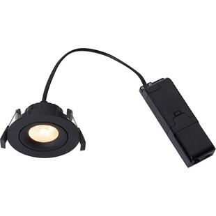 Downlight LED Aliki Nordlux | Czarny, IP44 - Kup Teraz!