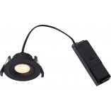 Downlight LED Aliki Nordlux | Czarny, IP44 - Kup Teraz!