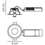 Downlight LED Albric Nordlux - Czarny, IP44 - Kup Teraz!