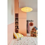 Lampa wisząca Villo Nordlux | Japandi, Żółty papier ryżowy