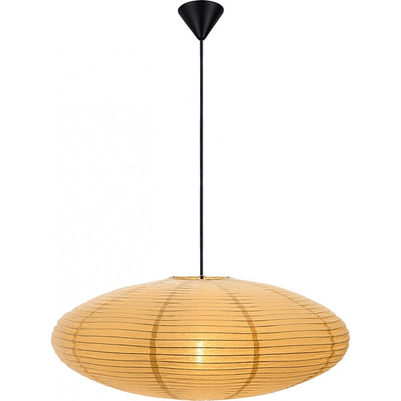 Lampa wisząca Villo Nordlux | Japandi, Żółty papier ryżowy