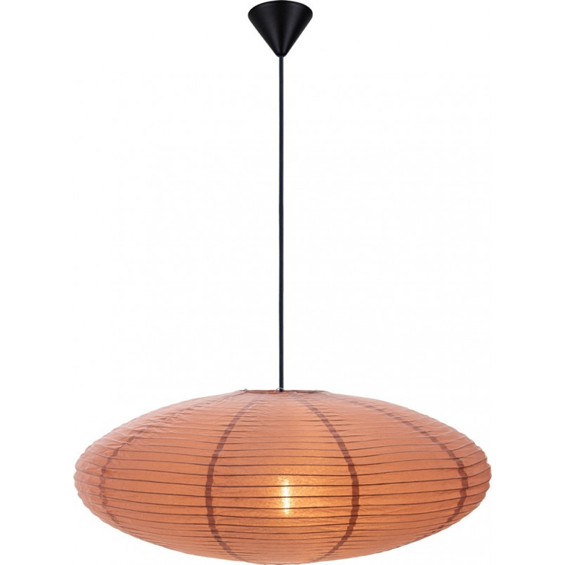 Lampa wisząca Japandi Villo | Nordlux - Brązowa, papier ryżowy