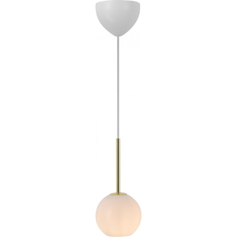 Lampa wisząca Franca Nordlux - Szkło Opal / Mosiądz | Sklep Lamp