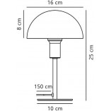Lampa stołowa Ellen Mini zielona | Nordlux - Skandynawski design